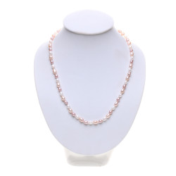 perlový náhrdelník tricolor 41 cm