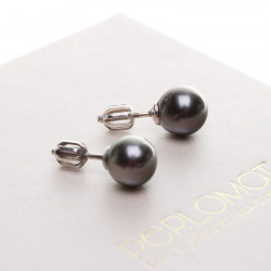 EP048_02_stříbrné náušnice s tahitskými perlami, šroubky