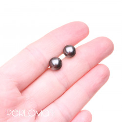 EP048_03_stříbrné náušnice s tahitskými perlami, šroubky