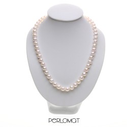 perlový náhrdelník 7,5  - 45 cm