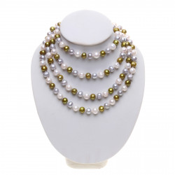 Perlový náhrdelník multicolor