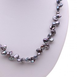 perlový náhrdelník, keshi perly