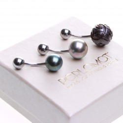 piercing do pupíku, tahitská perla