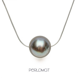 tahitská perla na stříbrném řetízku