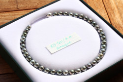 perlový náhrdelník z Tahitských perel