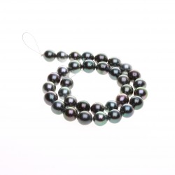 krásný perlový náhrdelník, tahitské perly