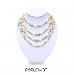 dlouhý perlový náhrdelník