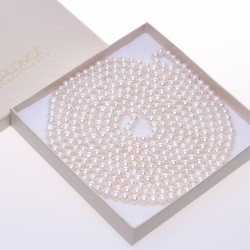 superdlouhý perlový náhrdelník, dárkové balení